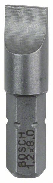 BOSCH SCHRAUBERBIT EXTRA-HART, S 1,2 X 8,0, 25 MM, 3ER-PACK