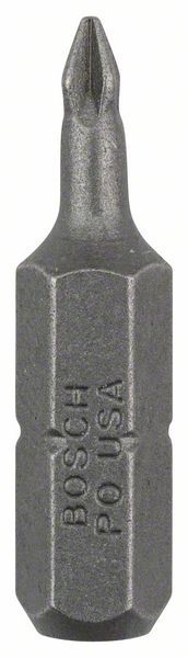 BOSCH SCHRAUBERBIT EXTRA-HART, PH 0, 25 MM, 25ER-PACK