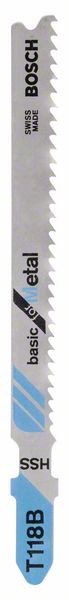 BOSCH STICHSÄGEBLATT T 118 B, BASIC FOR METAL, 3ER-PACK