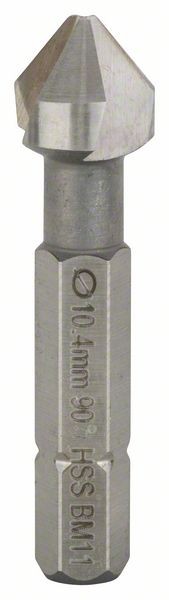 BOSCH KEGELSENKER, 10,4, M 5, 34 MM, 1/4"