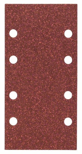 BOSCH SCHLEIFBLATT-SET EXPERT FOR WOOD, 8 LÖCHER, 93 X 186 MM, 60, 10er Pack