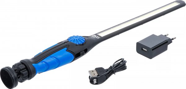 BGS COB-LED-Arbeits-Handleuchte LED Kaltweiß-Gelb 6660
