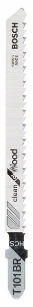 BOSCH STICHSÄGEBLATT T 101 BR, CLEAN FOR WOOD, 25ER-PACK