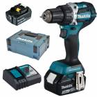 Makita Akku-Bohrschrauber 18V DDF484RTJ + 2 x 5,0 Ah Akku + Makpac + Ladegerät MPN: DDF484RTJ