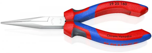 KNIPEX 29 25 160 Telefonzange 160 mm verchromt mitMehrkomponenten-Hüllen