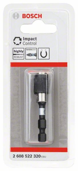 BOSCH SCHNELLVERSCHLUSS-BITHALTER IMPACT CONTROL, 1-TEILIG 2608522320