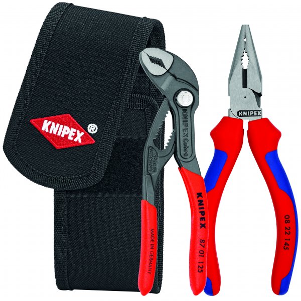 KNIPEX 00 20 72 V06 Mini-Zangenset in Werkzeuggürteltasche