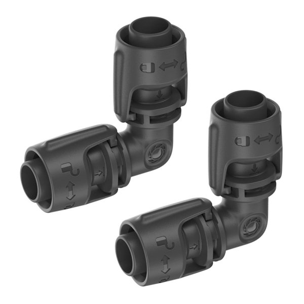 Gardena MDS L-Stück 13 mm (1/2") 2er Pack 13202-20