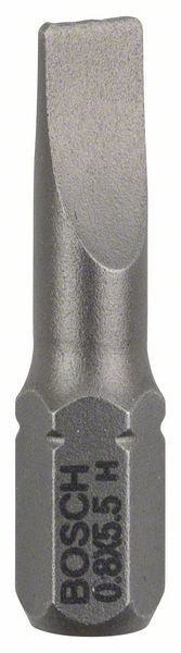 BOSCH SCHRAUBERBIT EXTRA-HART, S 0,8 X 5,5, 25 MM, 3ER-PACK