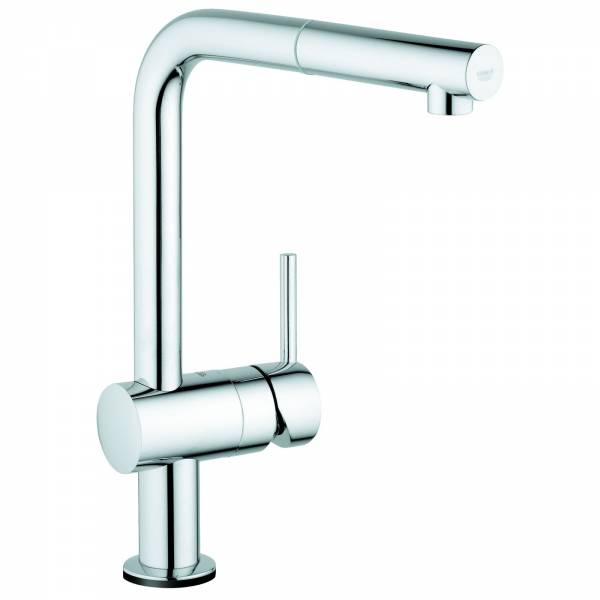 GROHE Elektronische-EH-Spültischbatterie Minta Touch 31360 L-Auslauf chrom