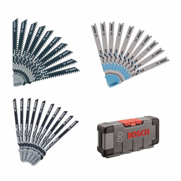 BOSCH STICHSÄGEBLATT SET 30-TLG. WOOD/METAL IN TOUGH BOX