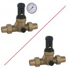 SYR Druckminderer 315 AB Trinkwasser 1/2"-2" mit/ohne Manometer Druckregler Ersatz für Honeywell D06 MPN: 0315.15.410