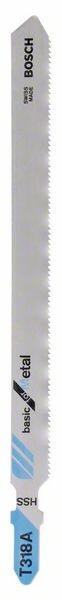 BOSCH STICHSÄGEBLATT T 318 A, BASIC FOR METAL, 100ER-PACK