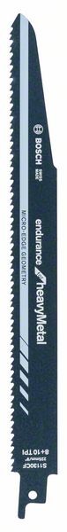 BOSCH SÄBELSÄGEBLATT S 1130 CF, ENDURANCE FOR HEAVY METAL, 25ER-PACK