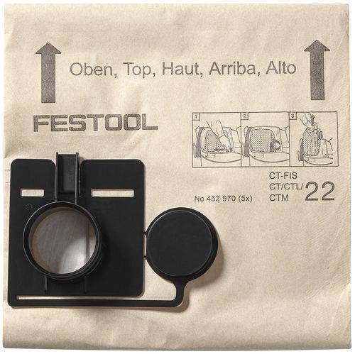 Festool Filtersack FIS-CT 22/5 452970 FÜR CT/CTL 11/22
