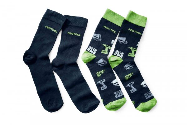 Festool Socken SOCK-FT1-L 2er Set 42-46 577315 Größe L