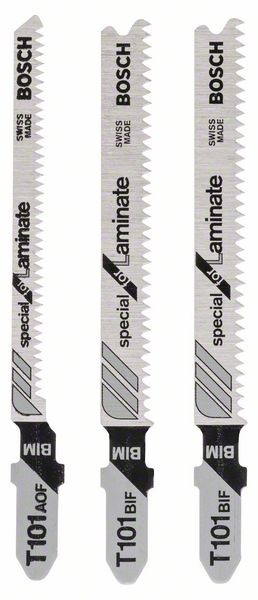 BOSCH STICHSÄGEBLATT-SET, 3-TEILIG, T 101 BIF, T 101 AOF