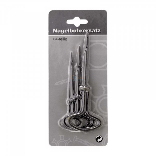 Circum Nagelbohrer-Satz 4-teilig