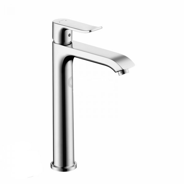 HG Waschtischmischer 200 Metris Highriser ohne Ablaufgarnitur chrom Hansgrohe 31185000