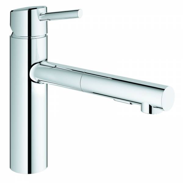 GROHE Einhand-Spültischbatterie Concetto 30273 mittelhoch ausziehbare Spülbrause chrom