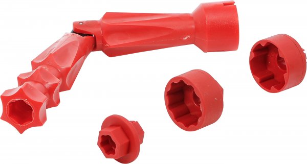 BGS Installationsschlüssel-Satz für WC-Sitz 4-teilig 9599