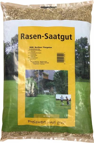 SUN Berliner Tiergarten Rasensamen 1 kg