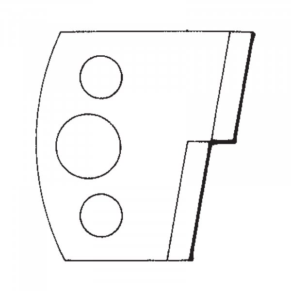 scheppach Profilmesser Paar 63207727 ID.-NR. 100 129 027wie Leitz 026127