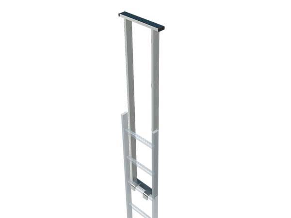 Zarges Einstieghilfe doppelholmig, Edelstahl V4A, Lichte Weite 400 mm 47236