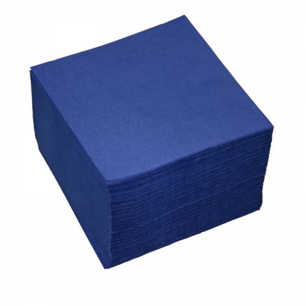 Zelltuchserviette 33 x 33cm 1000 Stück Blau/Gelb