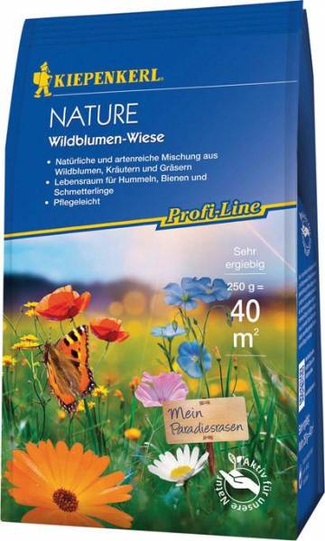 Rasensamen Wildblumen-Wiese 250 gr. Profi-Line Nature Kiepenkerl