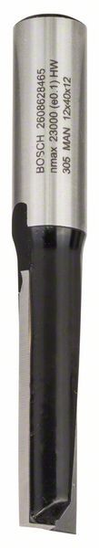 BOSCH NUTFRÄSER, 12 MM, D1 12 MM, L 40 MM, G 81 MM