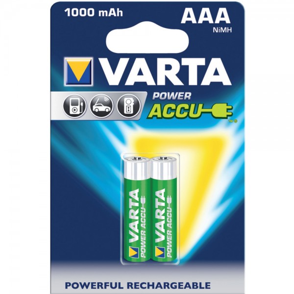 Akku Rechargeable Power Micro 2er Blister Varta