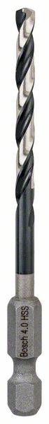 Bosch HSS Spiralbohrer mit Sechskantschaft, 4 x 43 x 83 mm, 1er-Pack