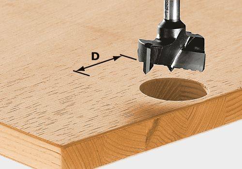 Festool Beschlagbohrer HW S8 D18 491071